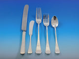 Square by Porter Blanchard Sterling Silver Flatware Set Service 60 pieces