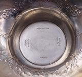 J.E. Caldwell Sterling Silver Flower Basket #5663/47 20" x 11" 49.7 ozt. (#7629)