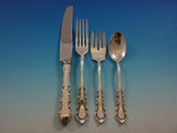 Georgian Rose by Reed and Barton Sterling Silver Flatware Set 8 Service 40 pcs
