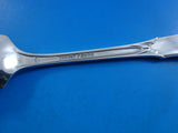 Rose Point by Wallace Sterling Silver Horseradish Scoop Custom Made 5 5/8"