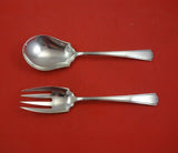 Chippendale New by Alvin Sterling Silver Salad Serving Set 2pc Original 9"