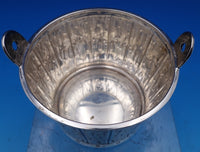 Italian Sterling Silver Fruit Bowl with underplate Barrel of Grapes  (#8372)