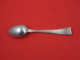 Lap Over Edge Acid Etched By Tiffany Sterling Place Soup Spoon w/ orchids 7"