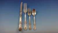 Wild Rose by International Sterling Silver Flatware Service 12 Set 95 Pieces