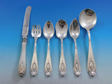 Lady Wynn by Mount Vernon Sterling Silver Flatware Set Dinner 140 pcs P Monogram