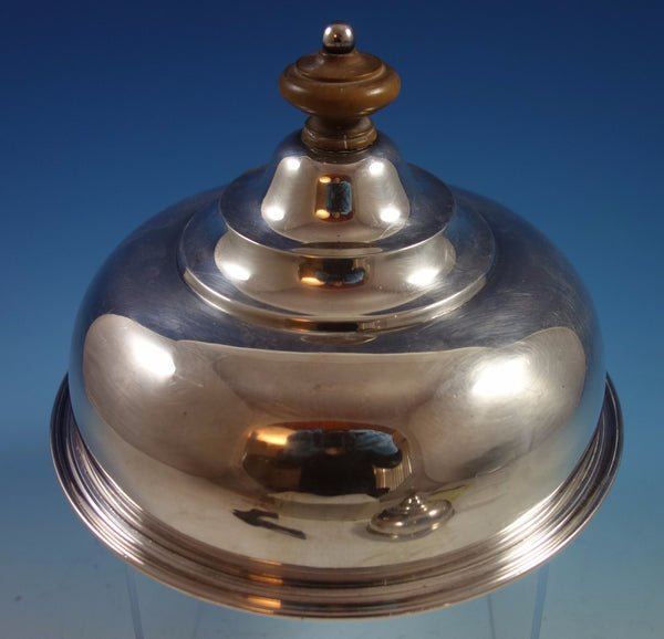 English Sterling Silver Quail / Cheese Dome (#1512)