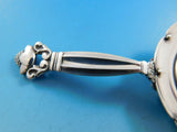 Acorn by Georg Jensen Sterling Silver Tea Strainer AS with Rest 5 3/4"