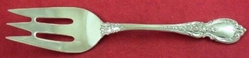 Charlemagne by Towle Sterling Silver Cold Meat Fork Large 9" Serving  Vintage