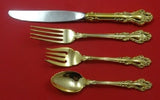 Spanish Baroque Gold by Reed and Barton Sterling Regular Place Setting(s) 4pc