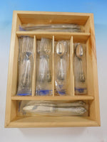 Mediterranea by Oneida Sterling Silver Flatware Set For 6 Service 24 pcs New
