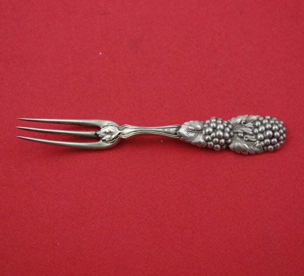 Blackberry by Tiffany and Co Sterling Silver Strawberry Fork 4 1/4" With mono