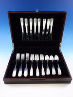 Old English Tipt by Gorham Sterling Silver Flatware Set For 8 Service 32pc Place