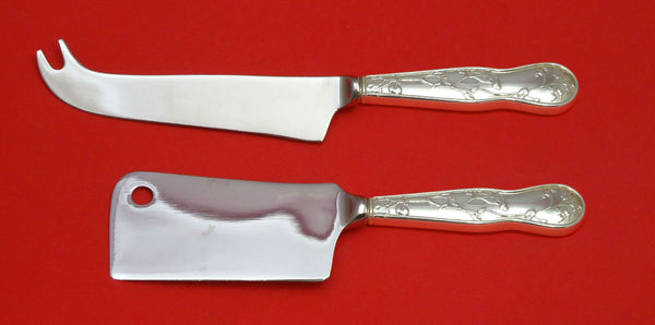 American Garden by Tiffany and Co Sterling Silver Cheese Serving Set 2pc Custom