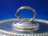Gadroon WH English Silverplate Covered Vegetable Dish removable handle (#6119)