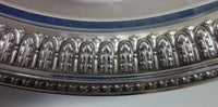 Frank Smith Sterling Silver Serving Plate Round w/ Acanthus Leaf Border (#2749)