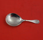 English Estate Sterling Silver Tea Caddy Spoon Shell pattern 1942  3 1/8"