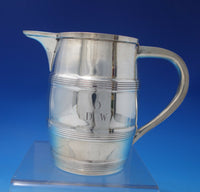 Old Newbury Crafters Sterling Silver Milk Pitcher Barrel Shaped #504 (#6098)