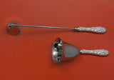 Rose by Stieff Sterling Silver Come-To-Dinner Set 2pc HH with Stainless Custom