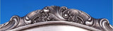 Grande Baroque by Wallace Silverplate 3-part Celery Relish Dish 13 1/2" (#7829)