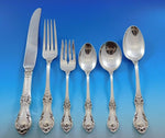 Wild Rose by International Sterling Silver Flatware Set 12 Service 79 pcs Dinner