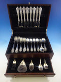 Grande Baroque by Wallace Sterling Silver Flatware Set 8 Service 51 Pcs Dinner