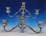 Francis I by Reed and Barton Sterling Silver Candelabra Pair Branch Only (#7679)