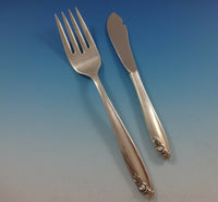 Debutante by Wallace Sterling Silver Flatware Set For 12 Service 63 Pieces
