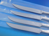 Joan of Arc by International Sterling Silver Steak Knife Set Texas Sized Custom