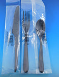 L'Ame Black by Christofle France Stainless Steel Flatware Service Set 36 pcs New