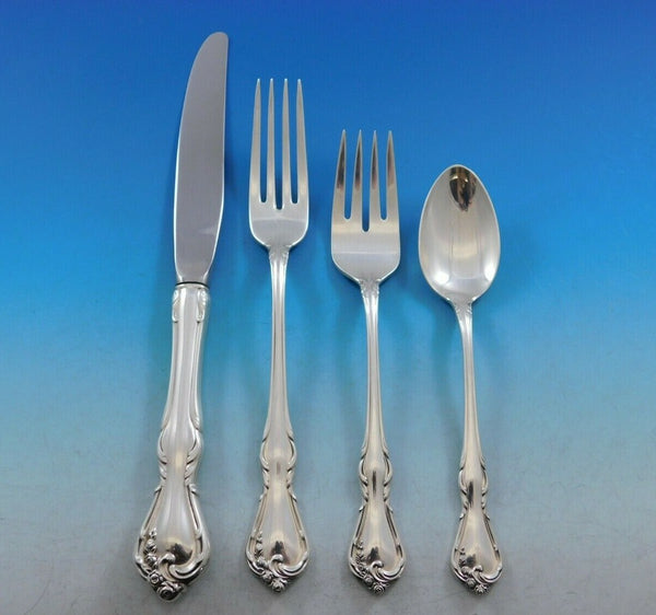 Rose Cascade by Reed & Barton Sterling Silver Flatware Service Set 39 Pieces