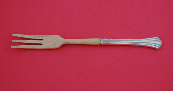 Eighteenth Century by Reed and Barton Sterling Silver Salad Serving Fork w/Wood