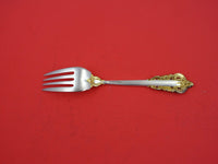 Grande Baroque Gold Accent by Wallace Sterling Silver Salad Fork 6 1/4