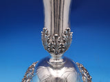 Iris Black Starr Frost Sterling Silver Vase Monumental 19" #4016 (#8263)