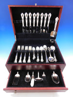 American Classic by Easterling Sterling Silver Flatware Set for 8 Service 63 pcs