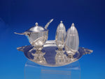 Cactus by Georg Jensen Sterling Silver Condiment Set 5-piece #629 (#4610)