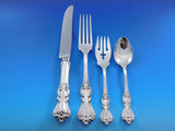 Marlborough by Reed & Barton Sterling Silver Flatware Set 160 pcs Dn Monogram A