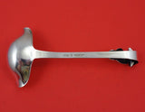 Copenhagen Silver Industry Ltd Danish Sterling Silver Gravy Ladle 3D Leaf 6 3/4"