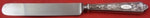 Adam by Lunt Sterling Silver Dinner Knife Blunt 9 5/8" Flatware Heirloom