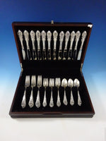 Sir Christopher by Wallace Sterling Silver Flatware Set For 12 Service 48 Pieces