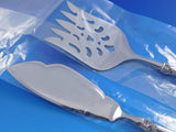 Grande Baroque by Wallace Sterling Silver Fish Serving Set 2 Piece Custom HHWS