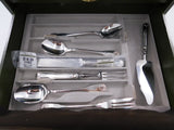 Arcantia Vendome Christofle Silverplate Flatware Set 12 Service 121 pcs Unused