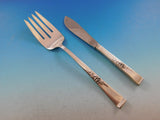 Classic Rose by Reed & Barton Sterling Silver Flatware Set for 12 Service 54 pcs