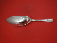 Lap Over Edge Acid Etched by Tiffany Sterling Silver Fish Server 12 1/2"