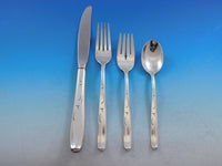 Silhouette by International Sterling Silver Flatware Set for 8 Service 40 pcs