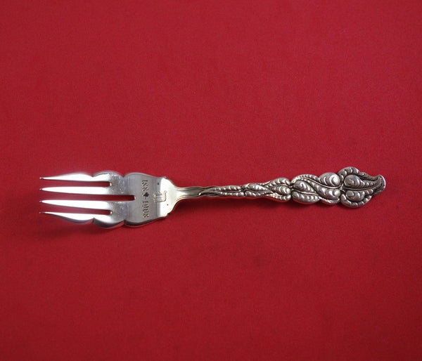 Ailanthus by Tiffany and Co Sterling Silver Salad Fork Wavy Tines 1883-1908 6"