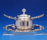 Sea Motif by Mauser Sterling Silver Terrapin Bowl with Cover Underplate (#7896)