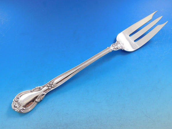 Chantilly by Gorham Sterling Silver Chop Fork 3-Tine Large Rare 9 7/8"