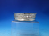 Gadroon Silverplate Champagne Coaster with Wood Base c.1920 1 1/2" x 5" (#6166)