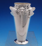 Christofle Silverplate Vase with Dragonfly in Original Box 6" x 3" (#8163)
