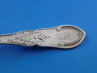 Dew Drop by Shiebler Sterling Silver Master Salt Spoon 3 3/4" Circa 1860 Antique